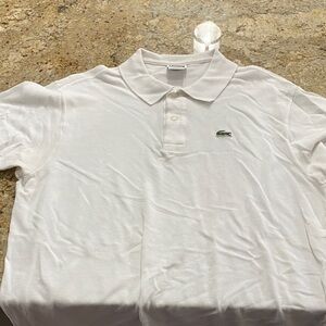 Lacoste Men's Classic White Polo Shirt